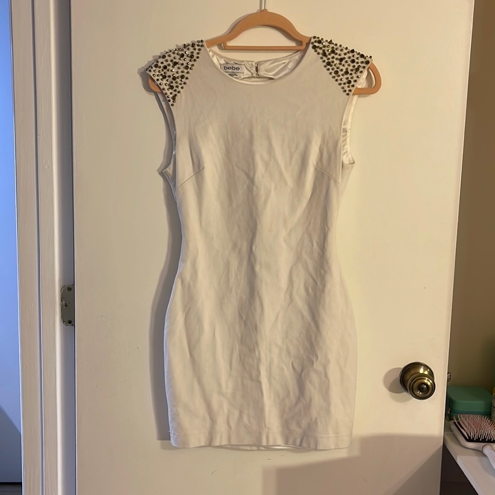 White Bebe Dress